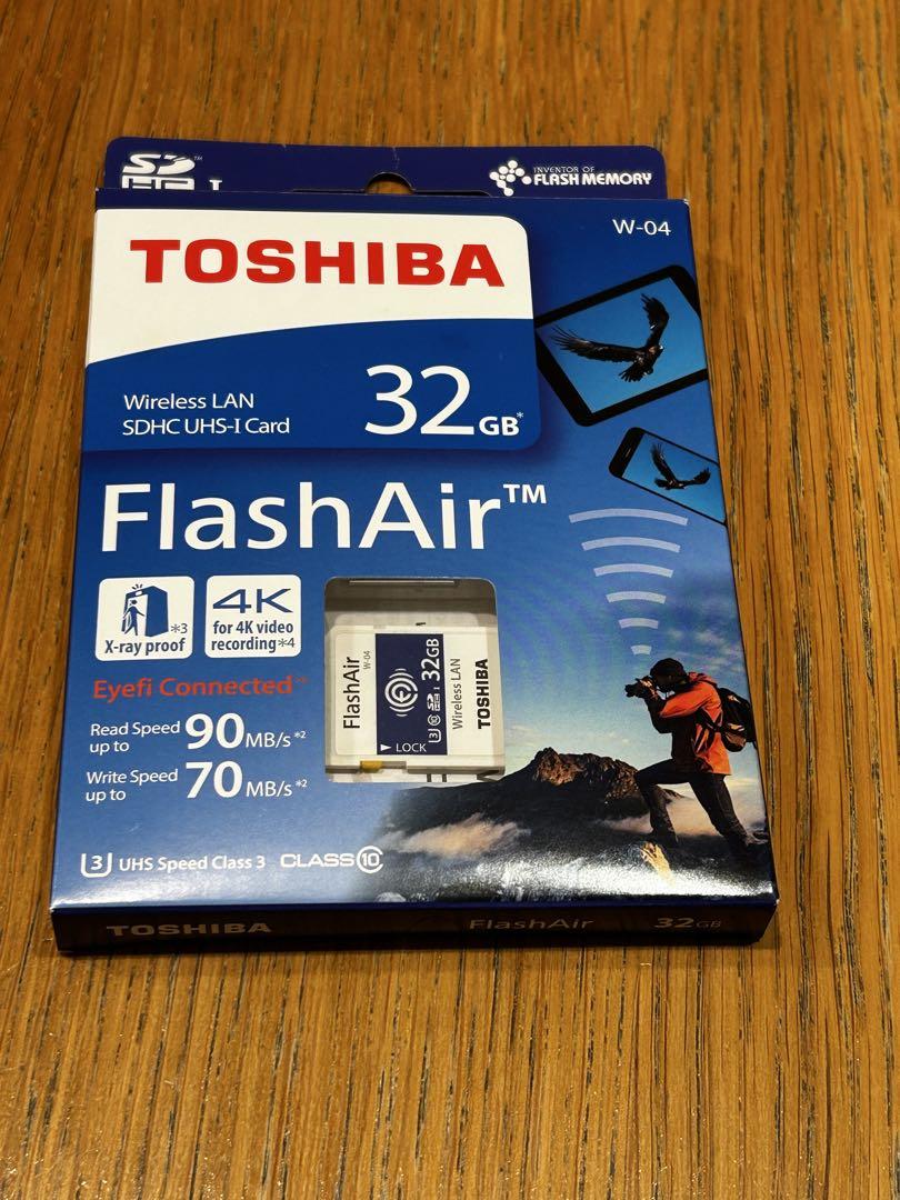 TOSHIBA FlashAir W-04 32GB SDカード