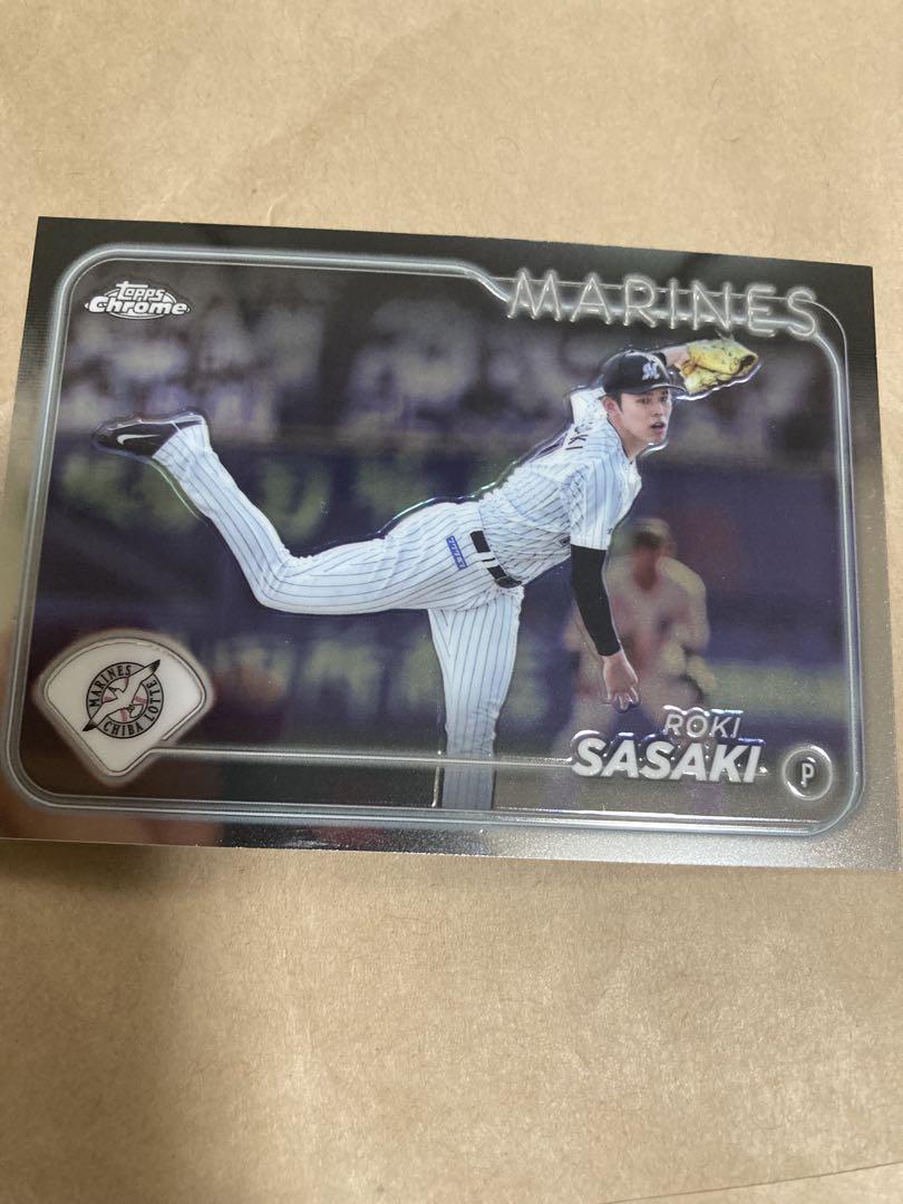 TOPPS CHROME NPB 2024 佐々木朗希 売買されたオークション情報 落札价格 【au payマーケット】の商品情報をアーカイブ公開