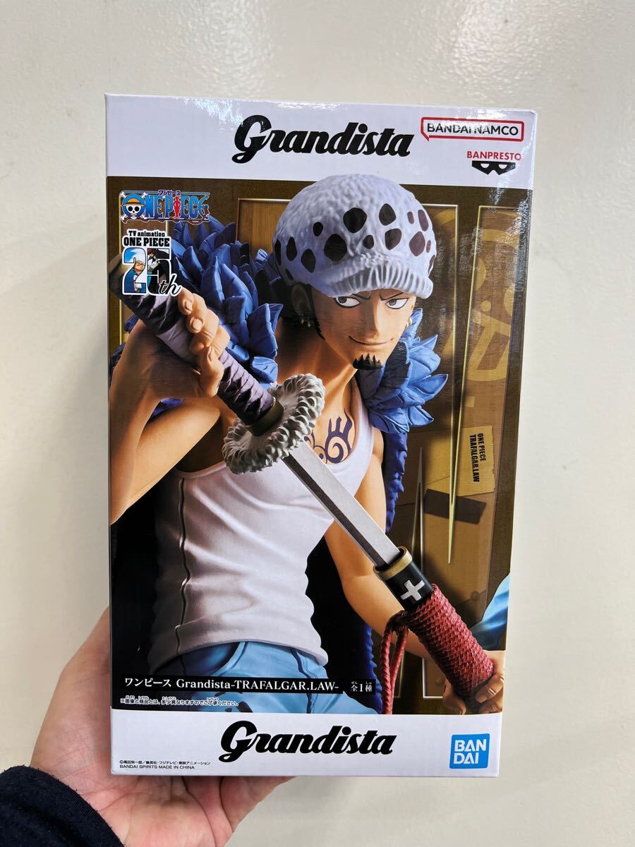 T015【在庫3☆未開封新品】ワンピース Grandista TRAFALGAR.LAW トラファルガー・ロー フィギュア