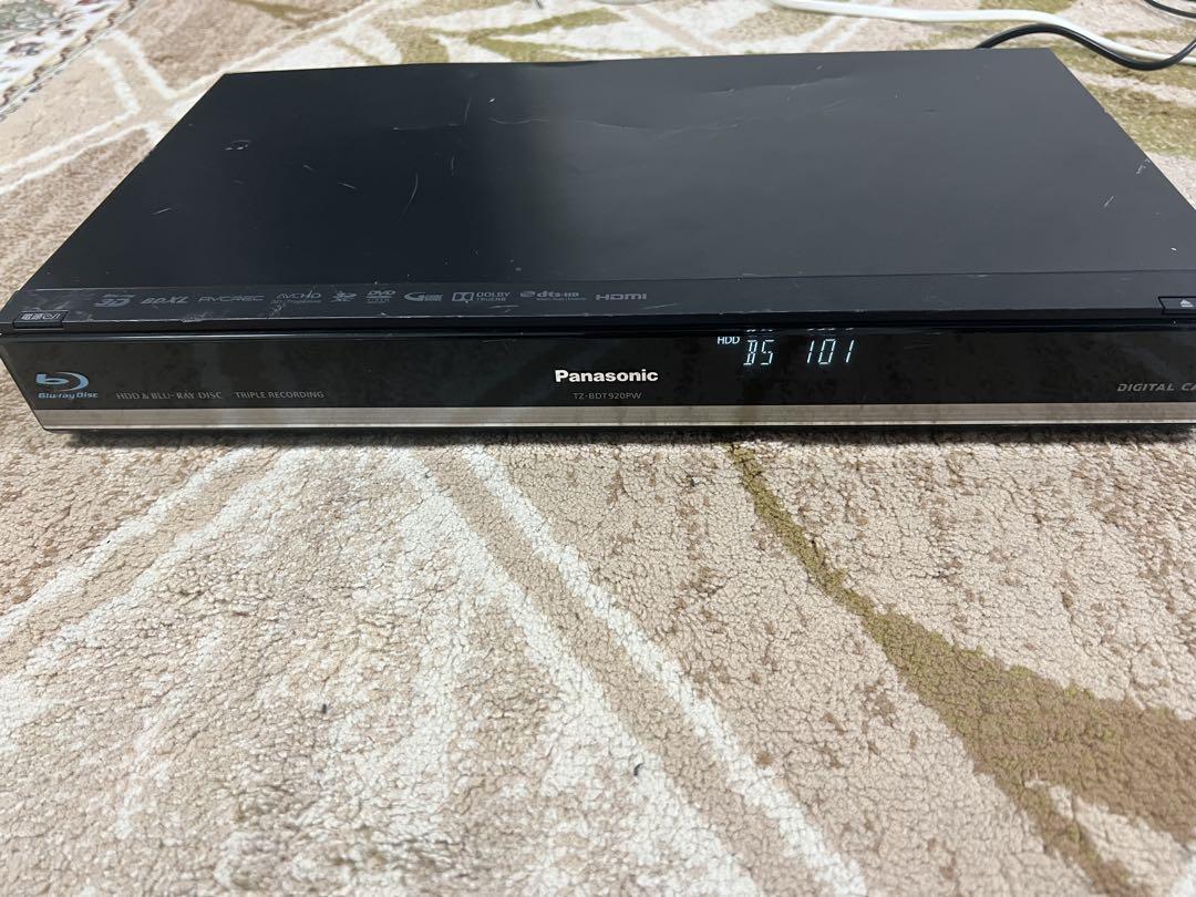 Panasonic STB内蔵 ブルーレイ TZ-BDT920PW レコーダー 根強い