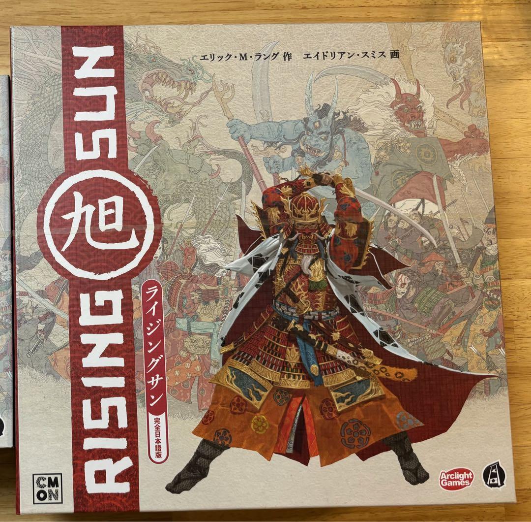 RISING SUN 若かっ ライジングサン 日本語版 ボードゲーム CMON