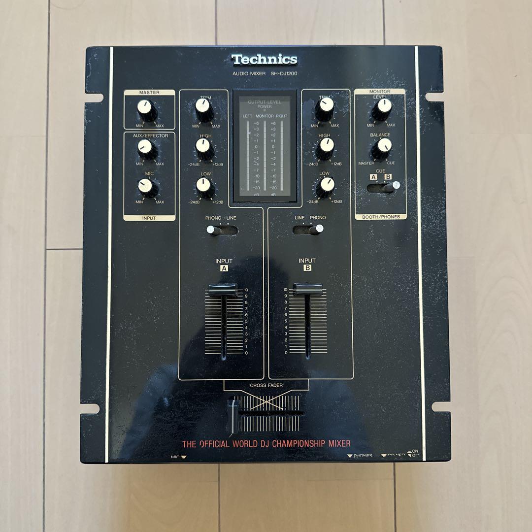 Technics おもたい SP-1200 DJミキサー