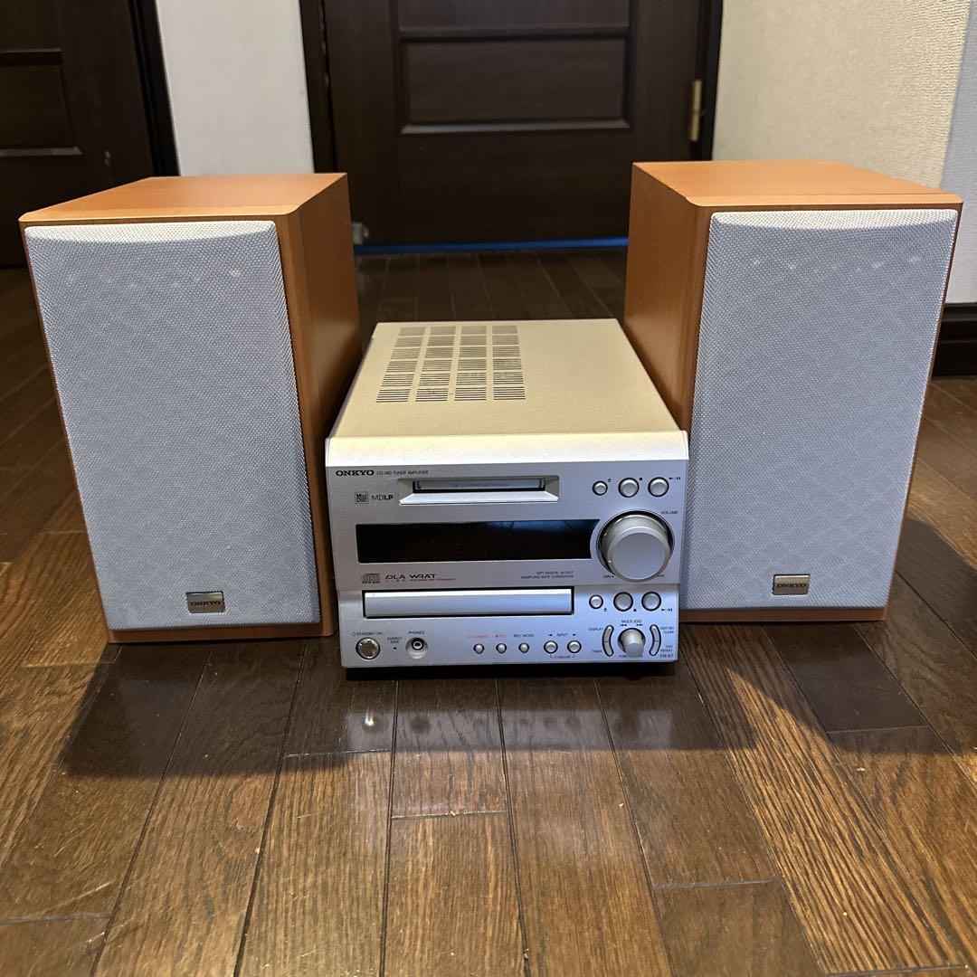 ONKYO FR-7GX なう CD MD ミニコンポ 本体