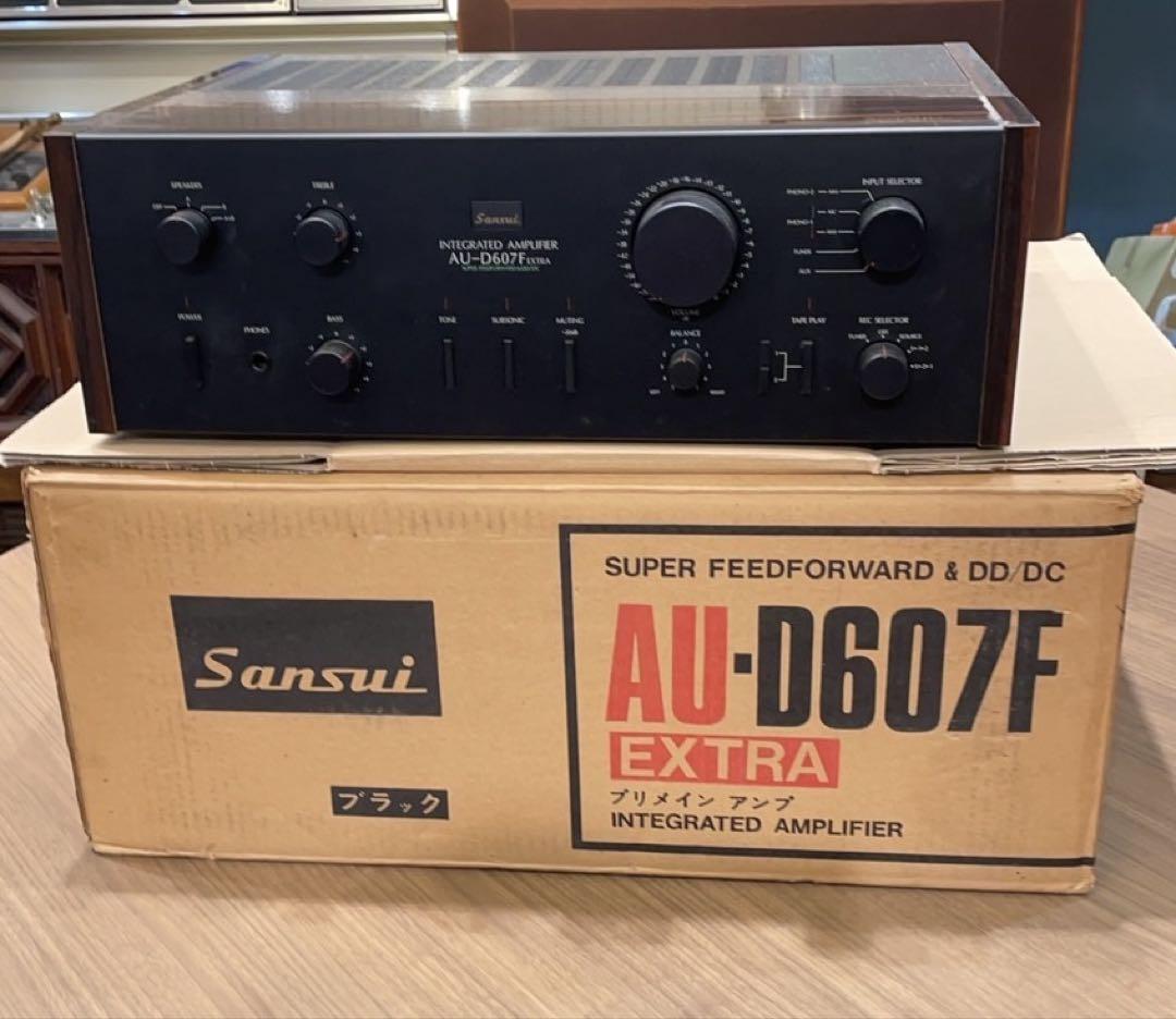 SANSUI インテグレーテッドアンプ AUD607F EXTRA 売買されたオークション情報 落札价格 【au  payマーケット】の商品情報をアーカイブ公開