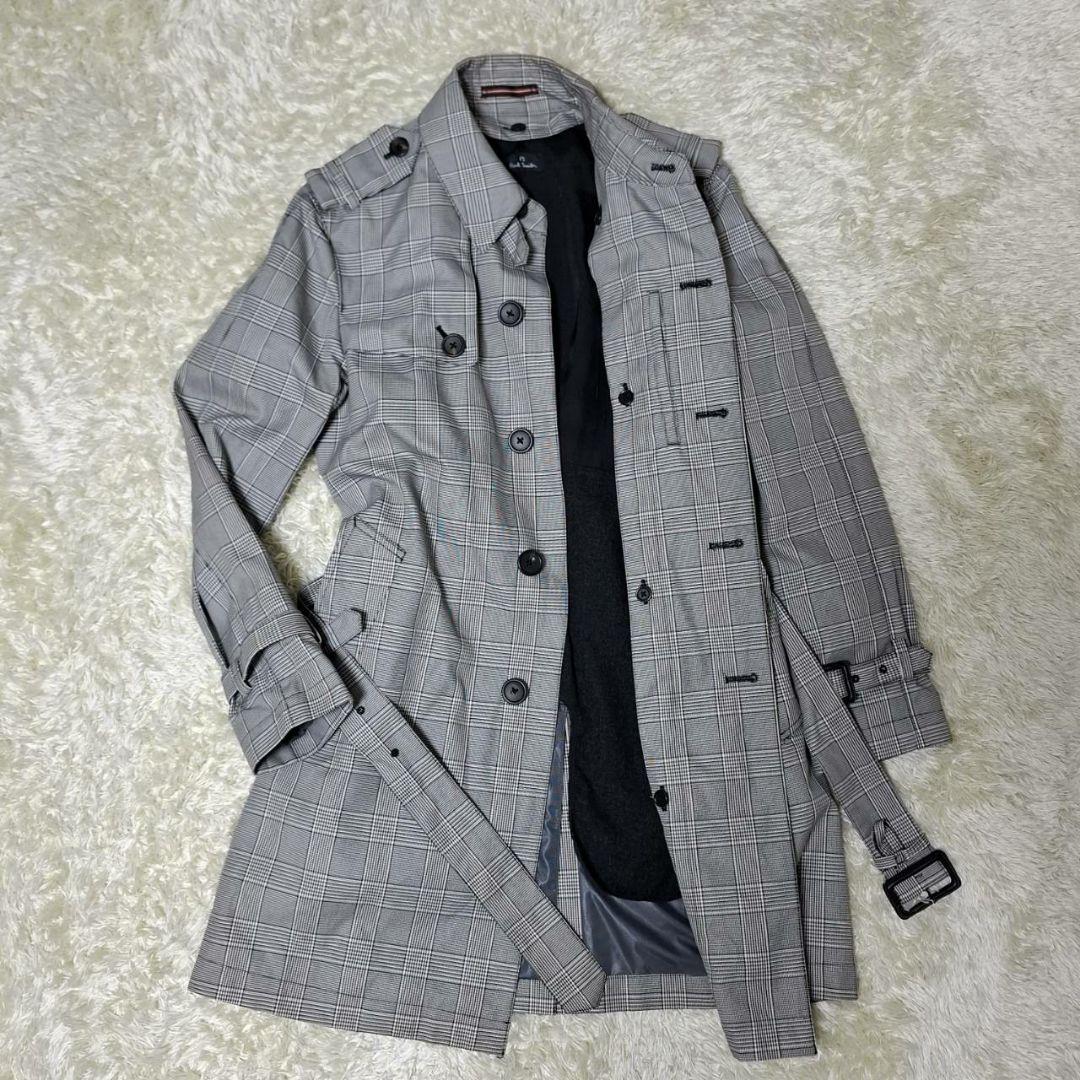 Paul Smith チェック柄 トレンチコート