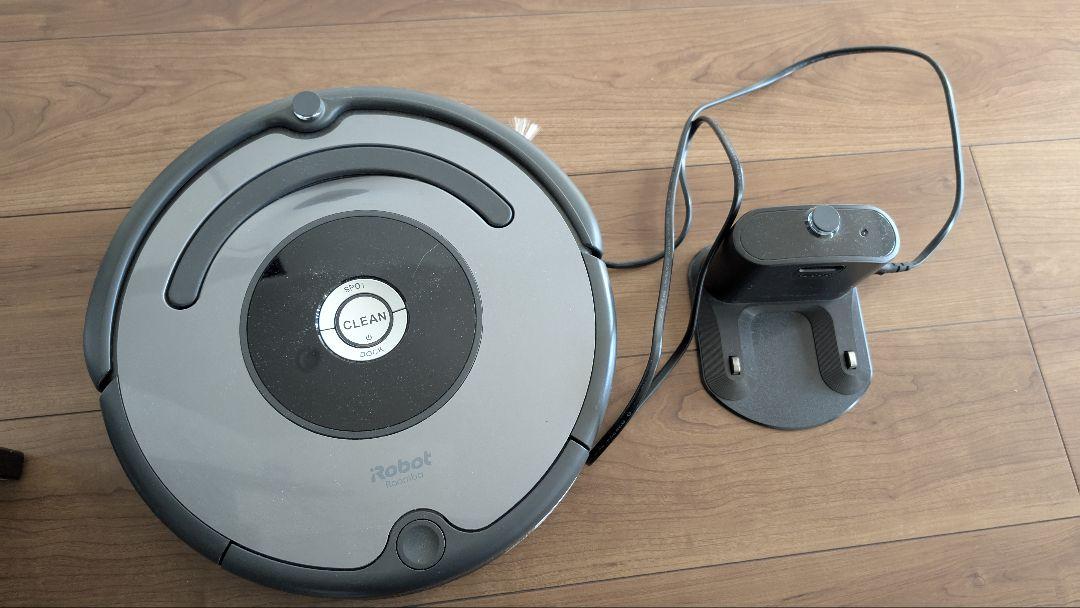 iRobot Roomba ロボット掃除機本体 充電ドック付き グレー