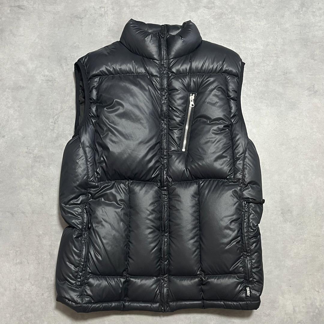 90s DKNY ダウン ベスト 赤 黒 M グース フェザー リップストップ 90s DKNY ダウン ベスト 赤 黒 M グース フェザー リップス