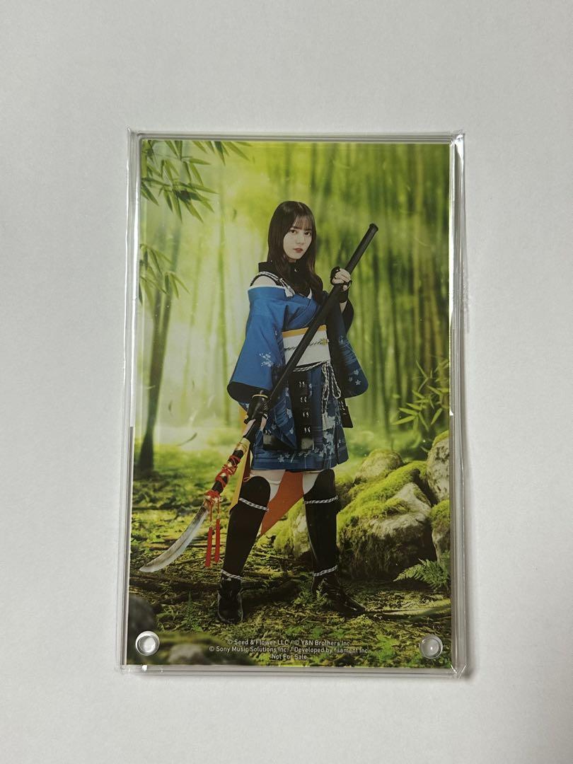 日向坂 ひな図書 小坂菜緒 アクリルアートパネル 薙刀姫 やさしく