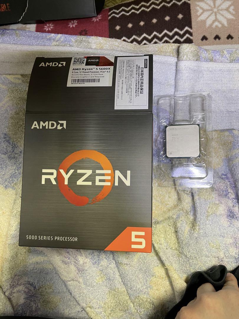 中古] Ryzen 5 5600X BOX クーラー未使用