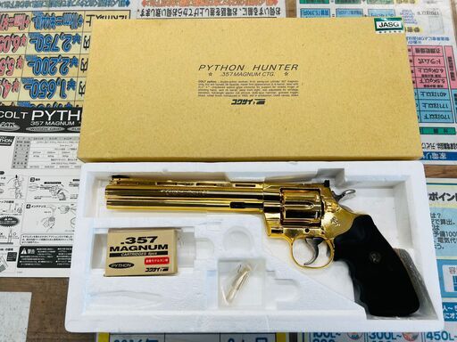 コクサイ New Colt PYTHON HUNTER No 361 モデルガン 売買されたオークション情報 落札价格 【au  payマーケット】の商品情報をアーカイブ公開