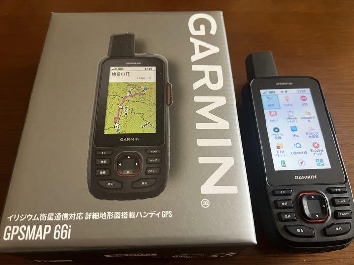 ガーミン GPSMAP 66i 日本登山地形図 TOPO 10M付き