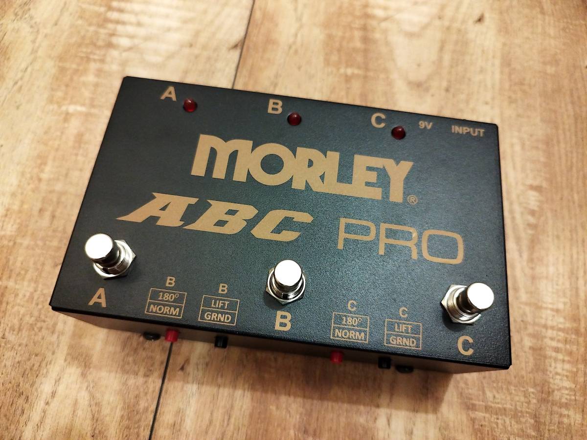 Morley ABC PRO 最高級ラインセレクター 1イン/3アウト オリジナルトランス回路 位相反転/