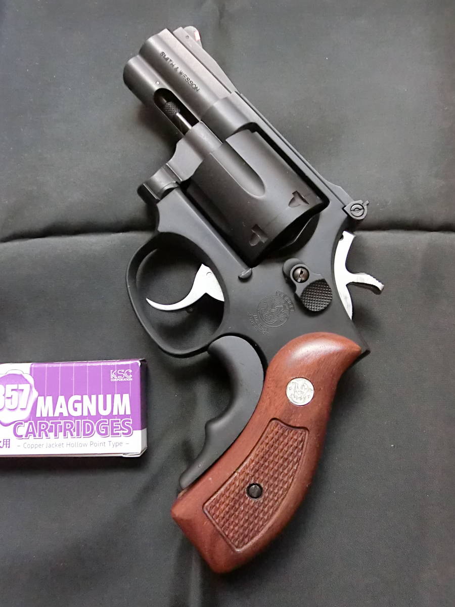 MGC S&W M586 2.5in ラウンドバット カスタム リアルカスタム HW タナカ 社 ウォールナット製サービス