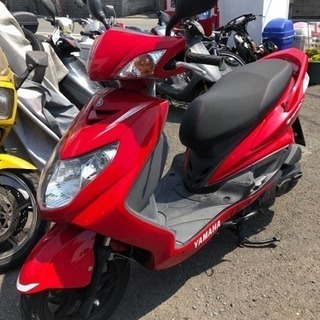 YAMAHA シグナス125 SR 赤色 実働 福岡市南区