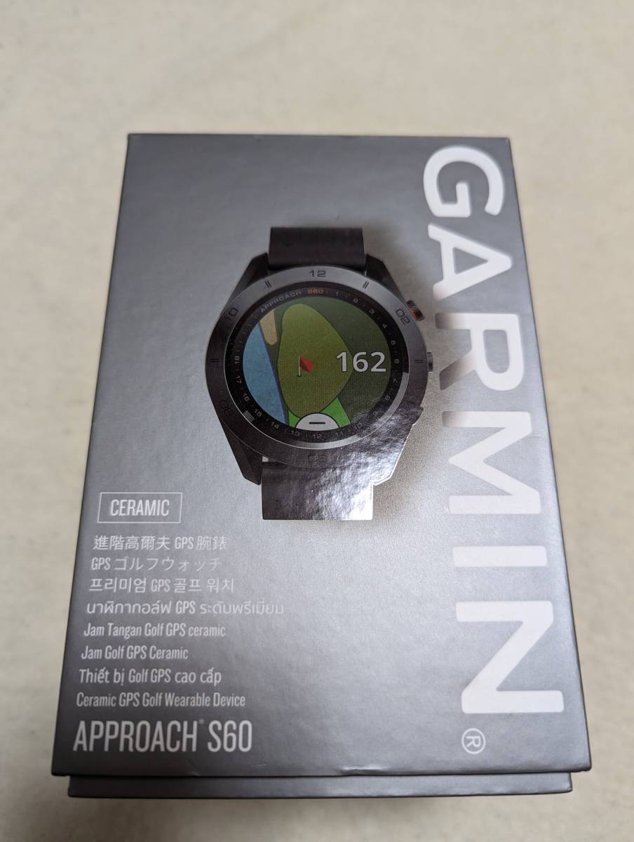 ☆GARMIN Approach S60 ガーミン CERAMIC ブラック ガーミン アプローチ セラミック 売買されたオークション情報 落札价格  【au payマーケット】の商品情報をアーカイブ公開