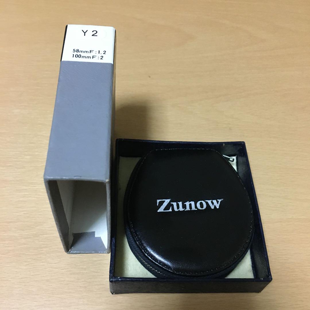 Zunow カメラ用 フィルター 58mm 100mm Y2 箱 ケース付