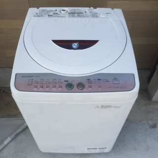 ☆中古☆ 2012年製 全自動洗濯機 SHARP ES-GE60L-P