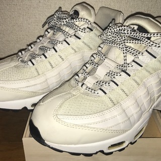 送料込】 NIKE AIRMAX 95 WHITE ナイキエアマックス 95 ホワイト