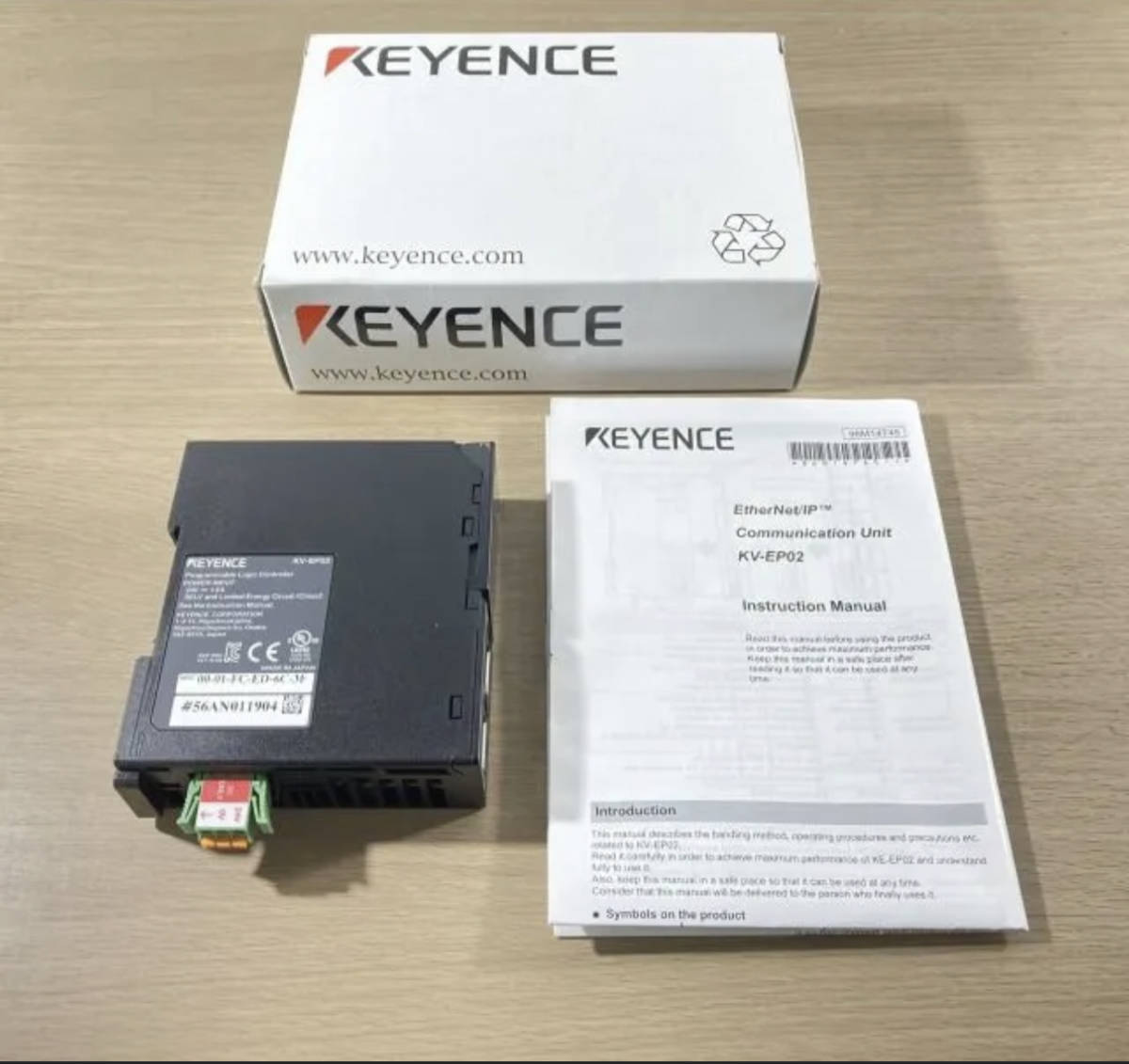 領収書可 KV-EP02 KEYENCE キーエンス Ethernet 通信 ユニット PLC