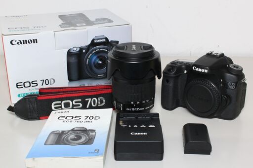 CanonEOS 70D ズームキットデジタル一眼 ④ 売買されたオークション情報 落札价格 【au payマーケット】の商品情報をアーカイブ公開