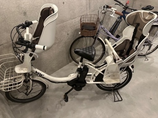 取引中】子供二人乗せ電動自転車 ビッケ2 初期型