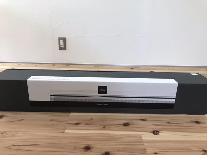 新品 低く BOSE サウンドバー Soundbar 700 Arctic White