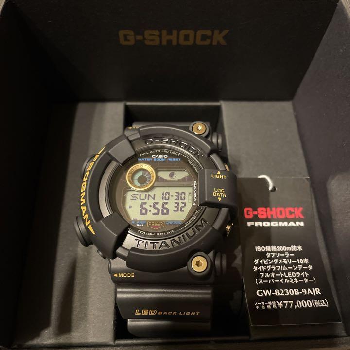 希少G-SHOCK フロッグマン GW-8230B-9AJR 新品未使用