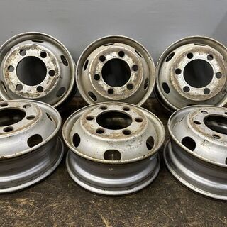 トラックホイール 17.5X6.00 135-12S TKW/ZX 17.5インチ 6本 6J6HPCD222.25 135 (