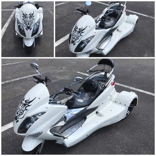 総距離約640ｋｍ！！速い者勝ち商品！☆トライクMAJESTIC250☆新品バッテリー交換済み