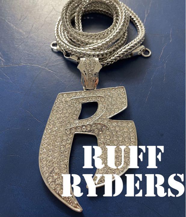 RUFF RYDERS シルバー ネックレス HIPHOPジュエリー　2つ限り❗️