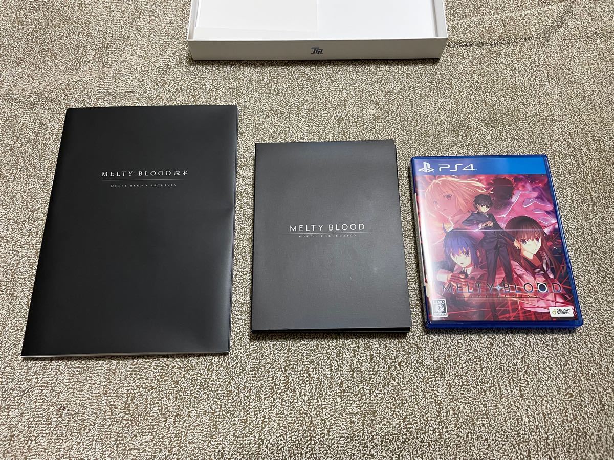 中古美品 PS4 MELTY BLOOD: TYPE LUMINA 初回限定版