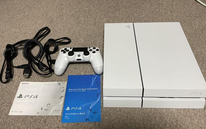 PS4 500GB本体 コントローラー付き 動作確認済み