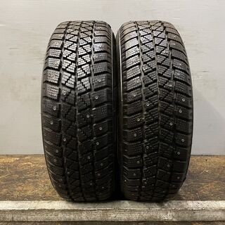 HANKOOK WINTER RADIAL W404 懐かしい 195/65R15 15インチ スパイクタイヤ 2本 バリ溝 カップ