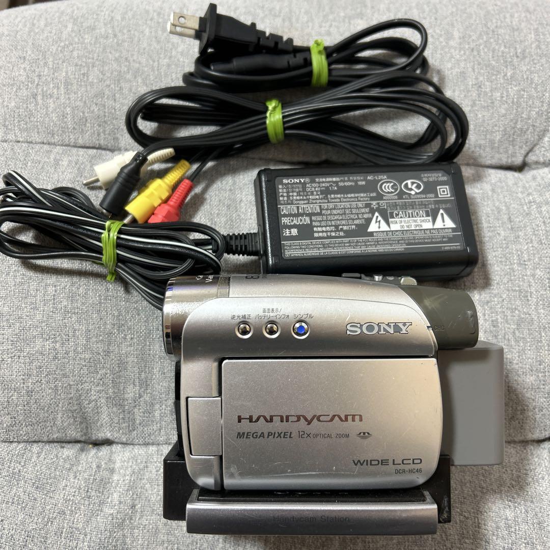 SONY DCR-HC46 ビデオカメラ MiniDV対応 ナイトショット機能