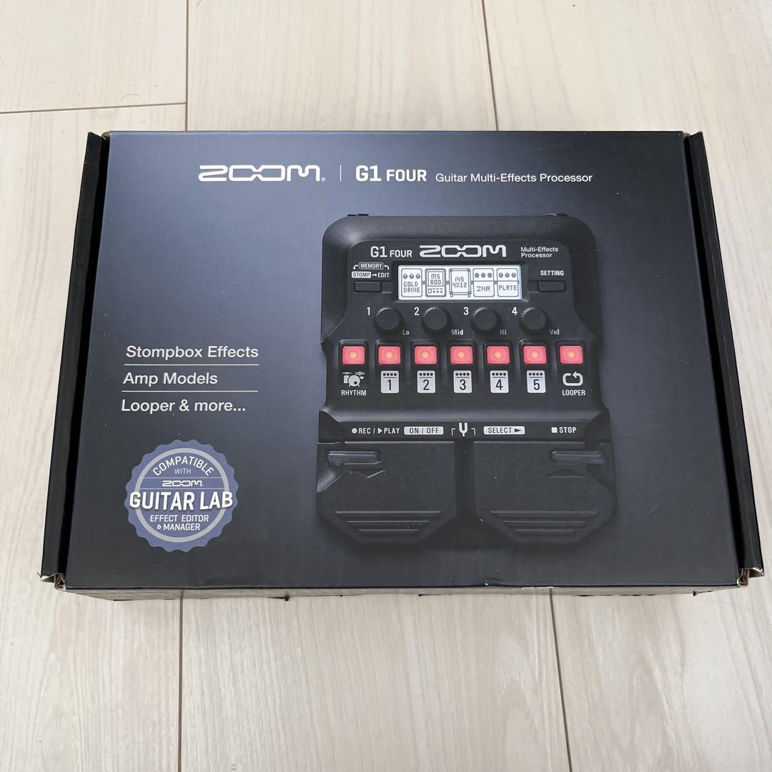 ZOOM G1 FOUR マルチエフェクター （G1 Guitar Effects Pedal
