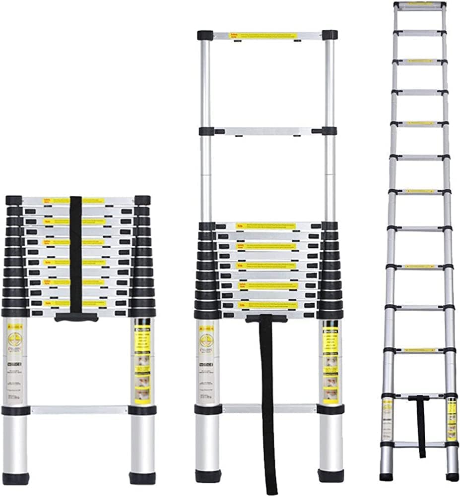 伸縮式延長はしご 8m/7m/6.2m/5m/4m/3.8m/3.2m/2m/1m、