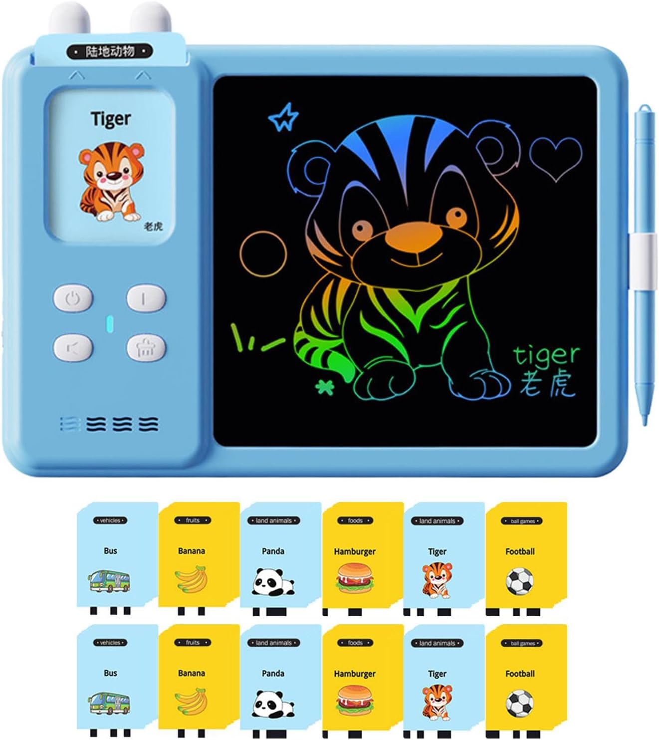 ccuzs Kids Writing Tablet, Rechargeable Writing Tablet, Talking Fl  売買されたオークション情報 落札价格 【au payマーケット】の商品情報をアーカイブ公開