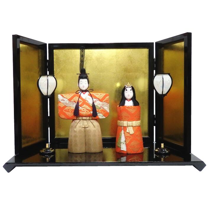 木目込人形材料キット】【雛人形】【木目込みひな人形】景竜立雛