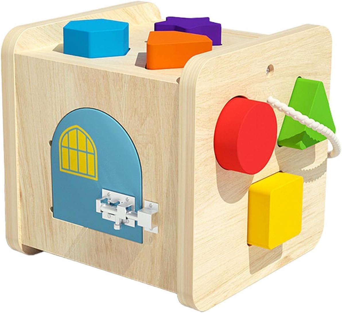 Amazon.co.jp: Montessori Toy for 1 Year Old, Boys and Girls, Educational  Toys, Wooden Toys, 1, 2, 3 Years, Birthday Gift, Educational Watch,  Fingertip Development, Early Development, Fingertip Training, Children's :  Toys & Games