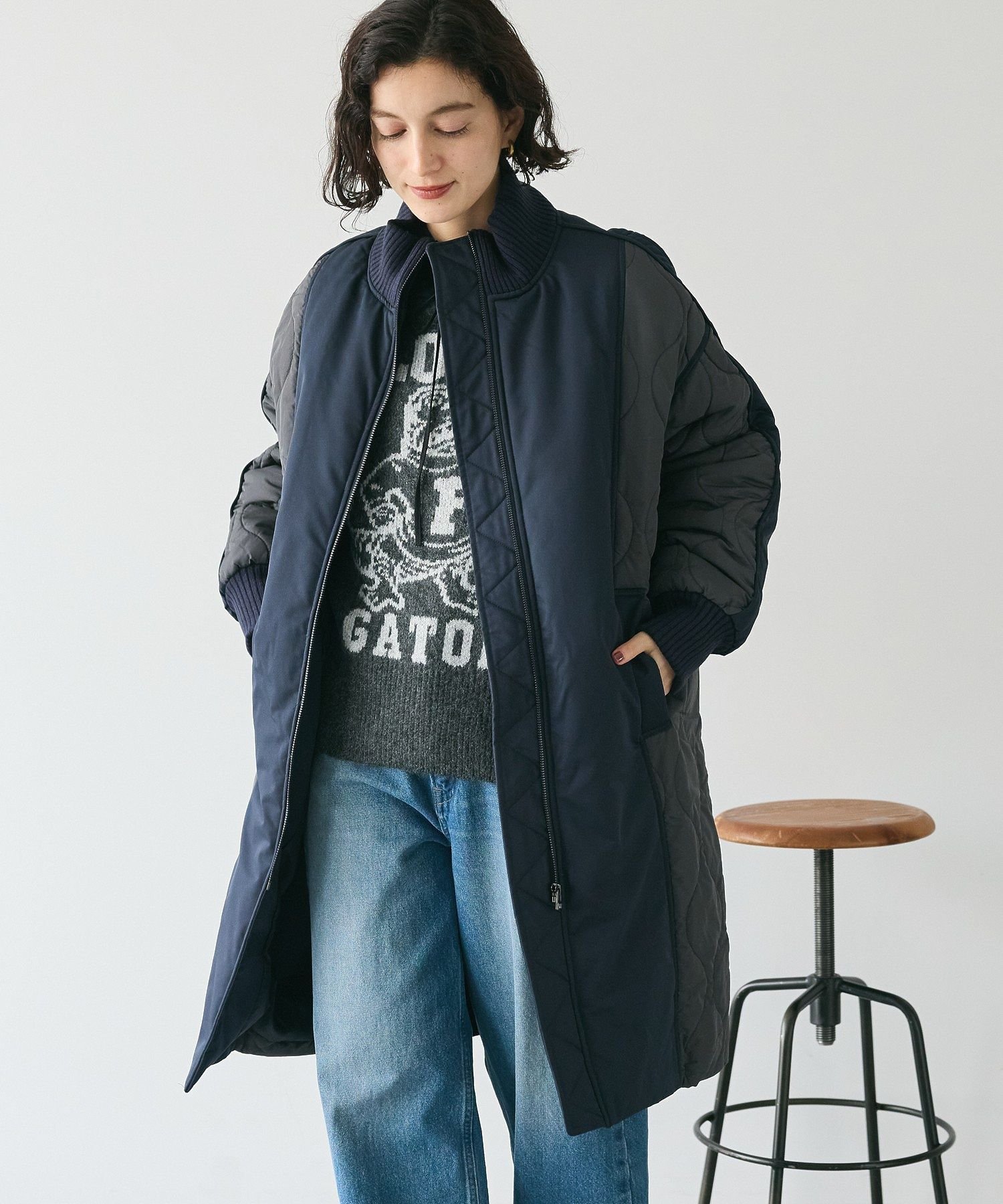 NYLON QUILTED JACKET 売買されたオークション情報 落札价格 【au payマーケット】の商品情報をアーカイブ公開
