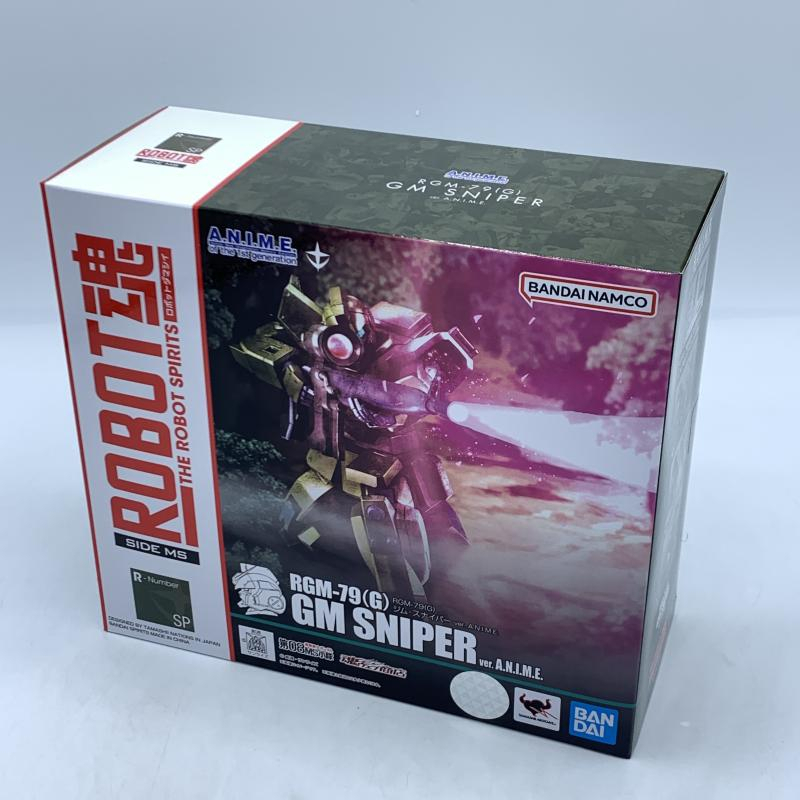 中古】未開封) 機動戦士ガンダム 第08MS小隊 ROBOT魂 厚く ジム・スナイパー Ver.A.N.I.M.E.[