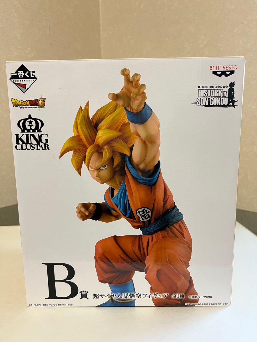 新品未展示品 希少 ドラゴンボール超 一番くじ B賞 孫悟空 フィギュア HISTORY OF SON GOKOU 売買されたオークション情報  落札价格 【au payマーケット】の商品情報をアーカイブ公開