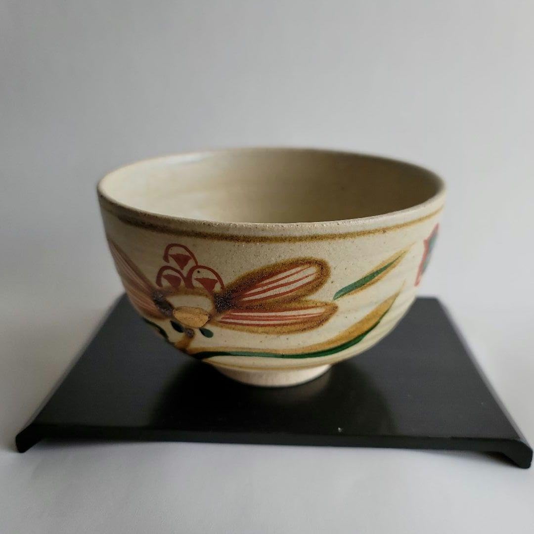 清和窯？ 原清晃 刷毛目鳴戸写 茶碗 抹茶椀 工芸品 骨董品 茶道具 売買されたオークション情報 落札价格 【au  payマーケット】の商品情報をアーカイブ公開