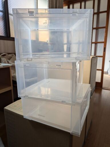 TOWER BOX スニーカー収納 6個セット - 収納ケース