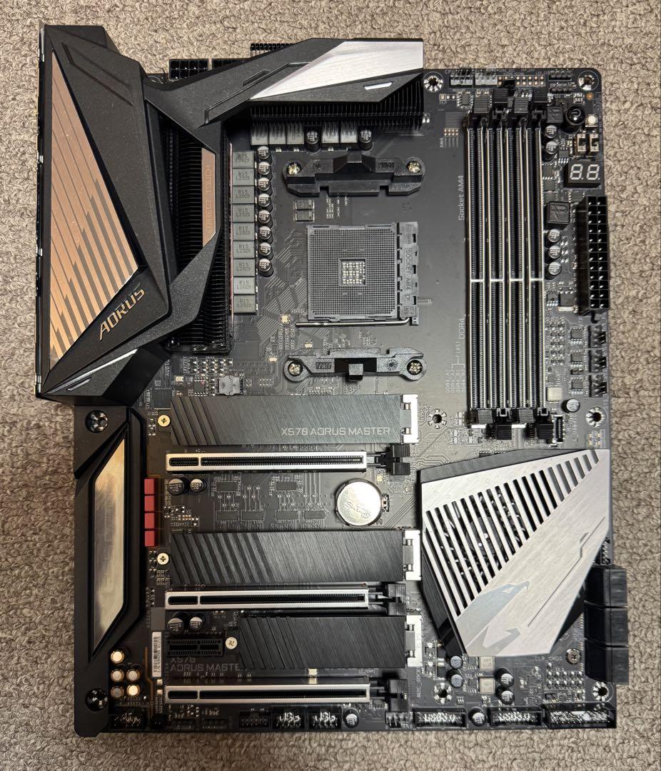 GIGABYTE X570 AORUS MASTER マザーボード ジャンク 売買された