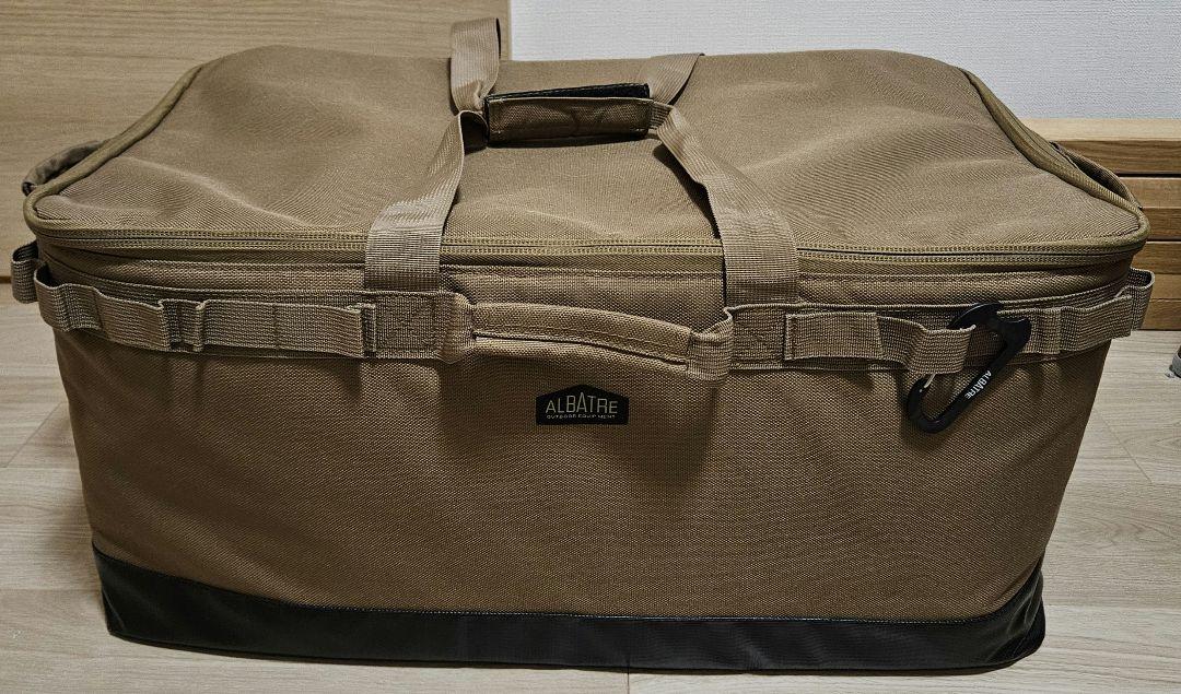 【楽天市場】（ALBATRE）アルバートル マルチギアコンテナ 約68L AL-OB100 ソフトコンテナ 折りたたみ可 アウトドアバッグ キャンプ  防災 大型収納バッグ 訪問介護 : 山と遊ぶ