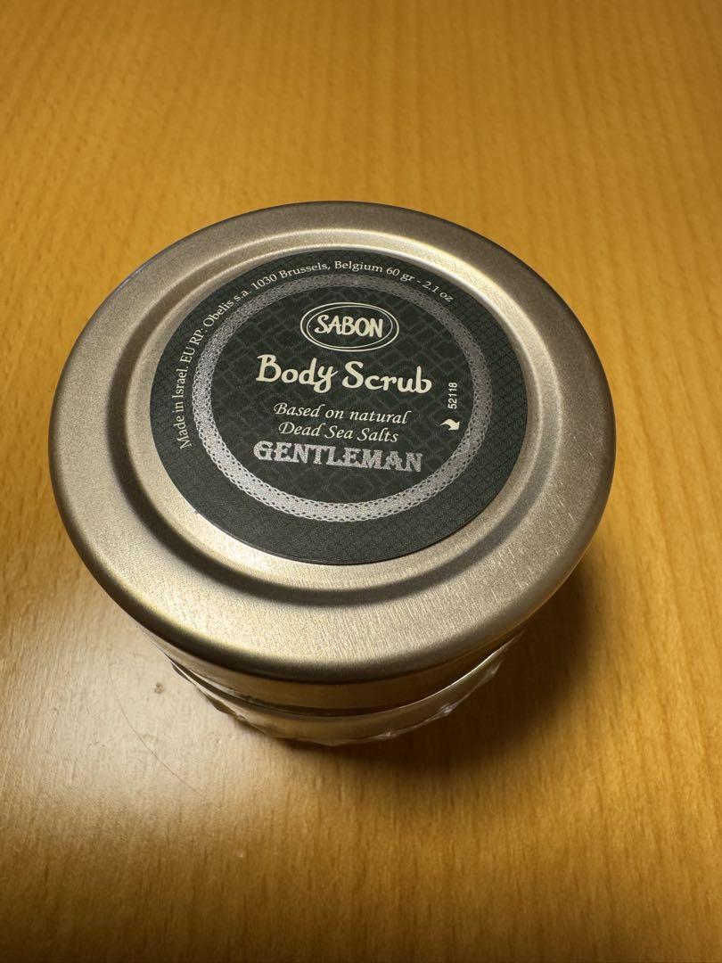 SABON Body 黒っぽい Scrub GENTLEMAN ジェントルマン used