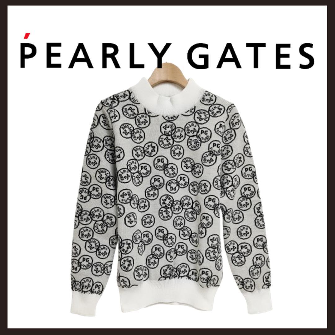 ○☆新品 未使用 PEARLY GATES モックネックニット 定番