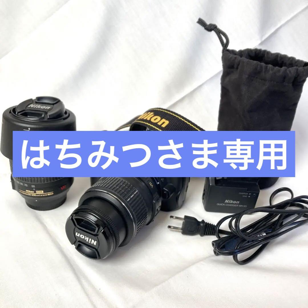 訳あり】Nikon ニコン D3000 ダブルズームキット 一眼レフ