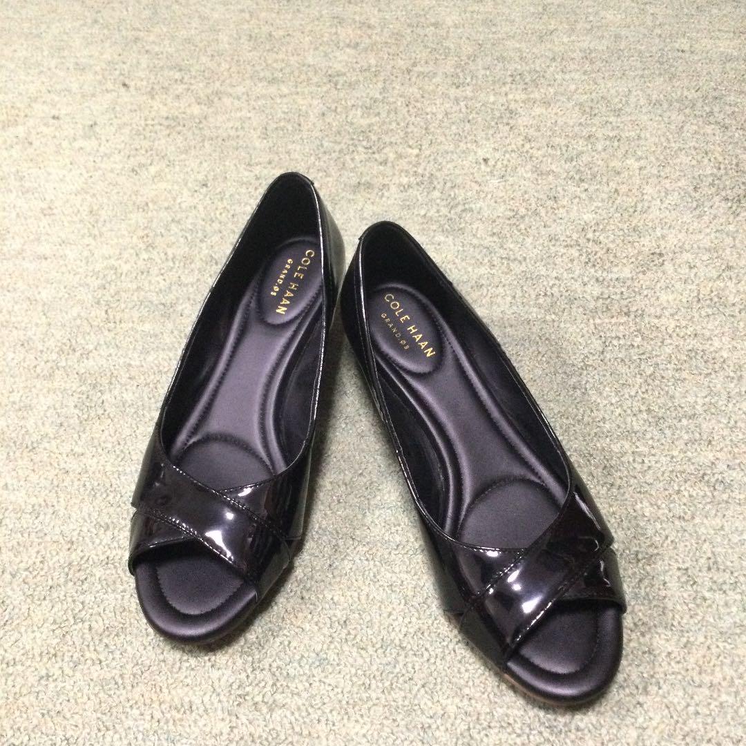 ジャンヴィト ロッシ黒パテント35 チャンキーヒール 売買された